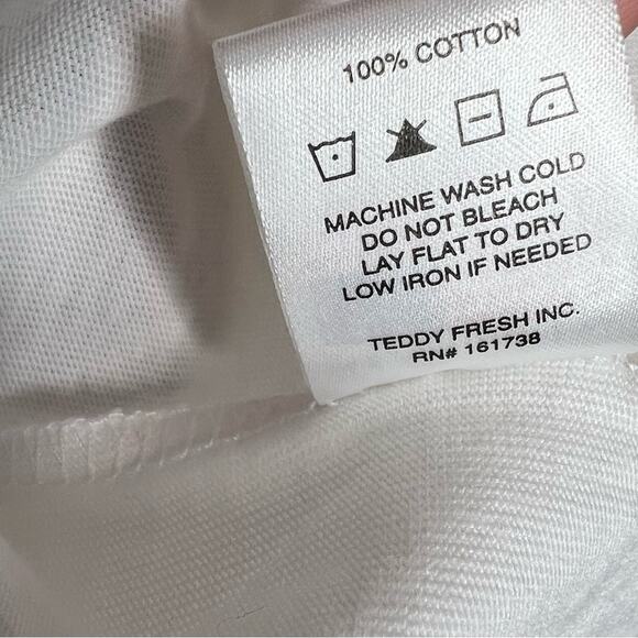 Teddy Fresh Up In Flames Bear Long Sleeve Shirt size 2X NWT - Picture 4 of 5